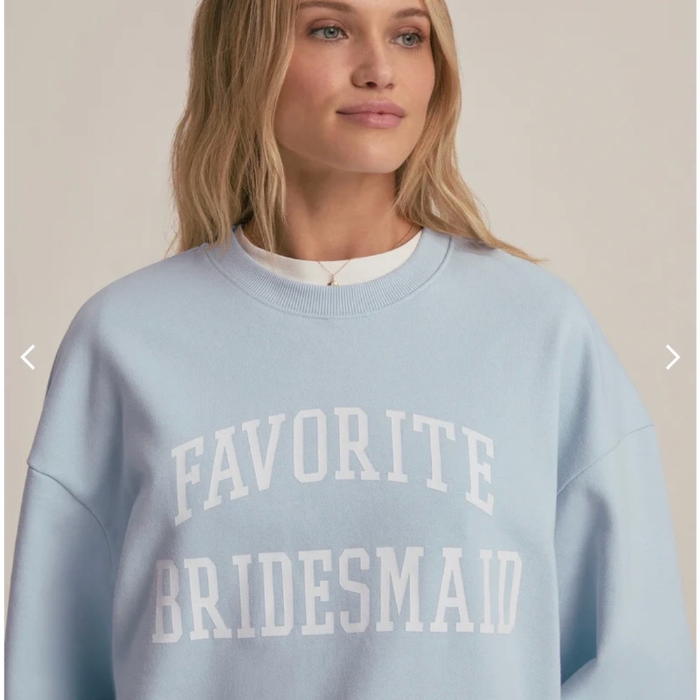 Favorite Daughter Light Blue Bridesmaid Hoodie - Picture 2 of 7